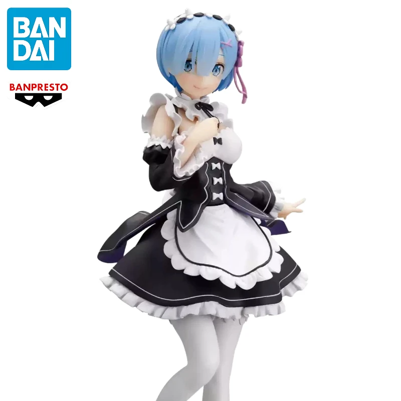 BANDAI Banpresto Glitter & Glamours Re:Zero Rem Maid Ver. Official Prize Figure 24cm PVC In Stock Fast Shipping
BANDAI Banpresto Glitter & Glamours Re:Zero Rem Maid Ver. Official Prize Figure 24cm PVC In Stock Fast Shipping