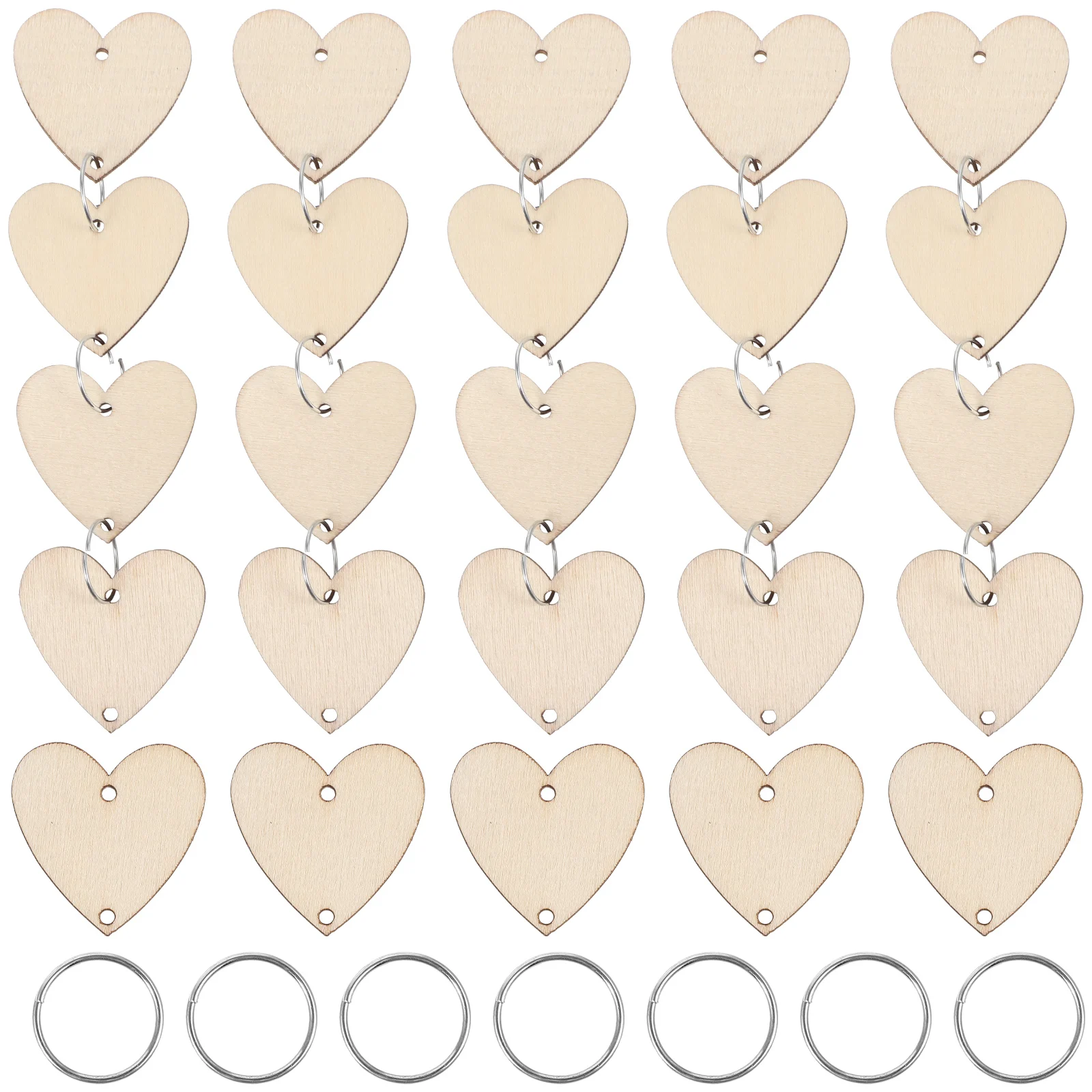 50 Pcs Heart Shaped Wooden Slices Blank naments for DIY Wooden Plaque Calendar Birthday Reminder Hanging Decor
50 Pcs Heart Shaped Wooden Slices Blank naments for DIY Wooden Plaque Calendar Birthday Reminder Hanging Decor