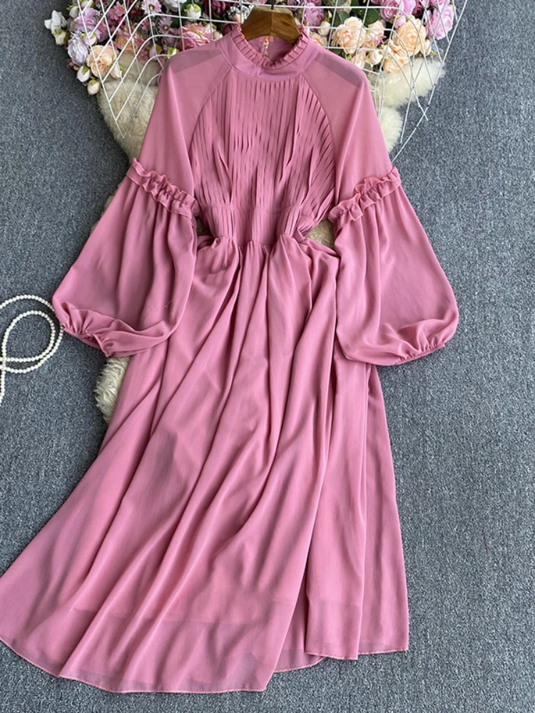 Beach Spring Summer Midi Dress for Women Clothing Puff Sleeve Robe Slim Elegant Party Black Dress
Beach Spring Summer Midi Dress for Women Clothing Puff Sleeve Robe Slim Elegant Party Black Dress