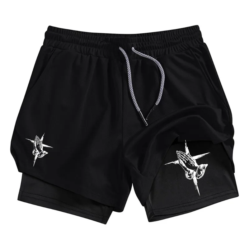 Training Jogging Men's Sports Shorts Quick Drying Breathable Comfortable Fitness Cycling Double 2-in-1 Moisture Absorbing Layer
Training Jogging Men's Sports Shorts Quick Drying Breathable Comfortable Fitness Cycling Double 2-in-1 Moisture Absorbing Layer