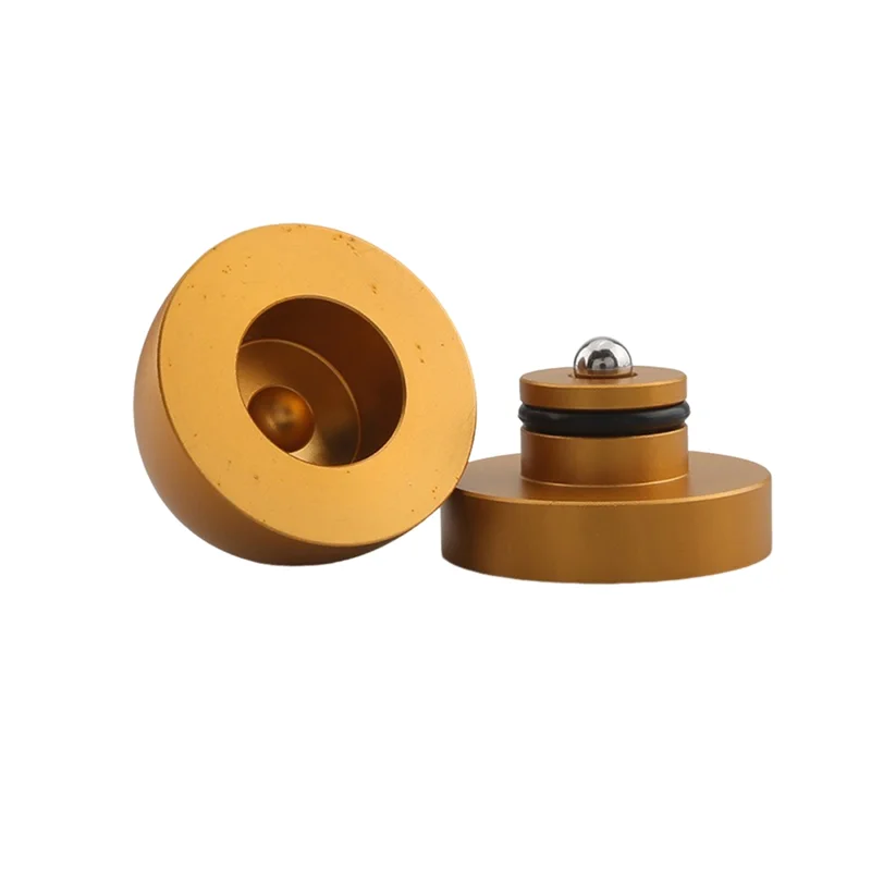 Hifi 4Pcs 33X30MM Ball With M8 Screw Shock Absorbing Pad Feet Stands For Speakers Amplifier Gold Durable Easy Install
Hifi 4Pcs 33X30MM Ball With M8 Screw Shock Absorbing Pad Feet Stands For Speakers Amplifier Gold Durable Easy Install