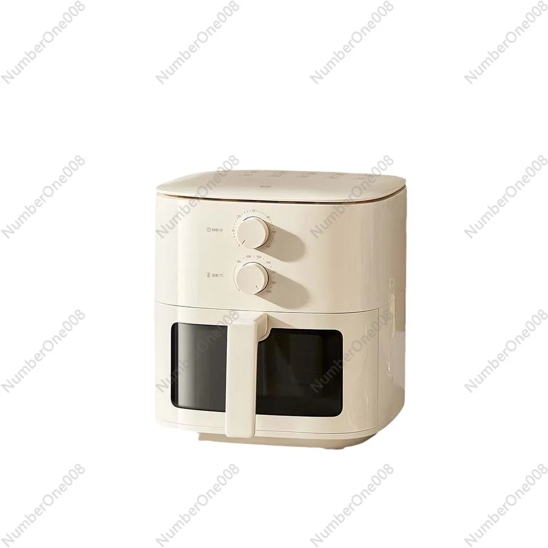L White Air Fryer with Transparent Visual Window, No Need to Flip Food, Durable Metal
L White Air Fryer with Transparent Visual Window, No Need to Flip Food, Durable Metal