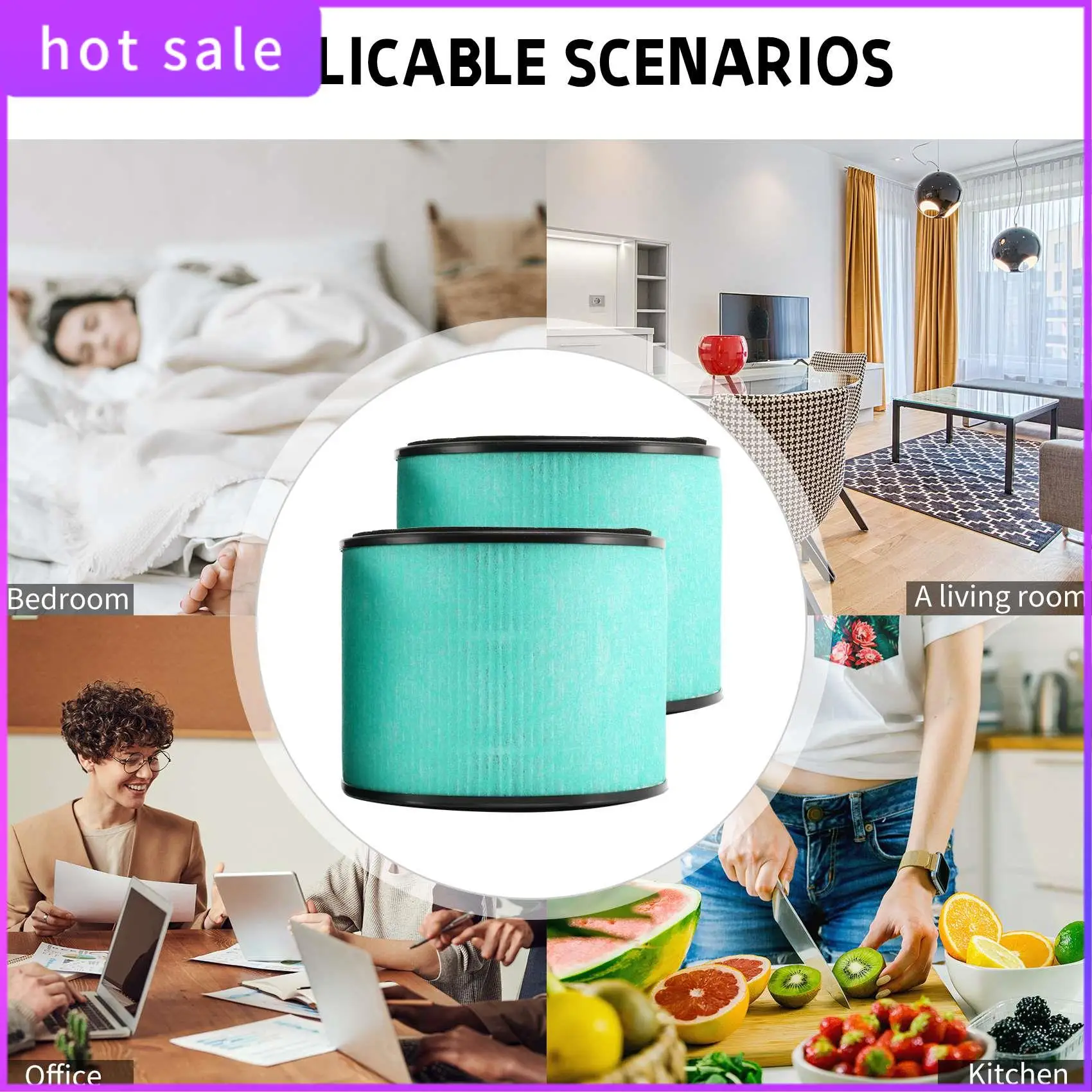 LICG-2 Pack Replacement HEPA Filter Compatible For PARTU BS-08, 3 In 1 Filtration High Efficient Activated Carbon HEPA Filter
LICG-2 Pack Replacement HEPA Filter Compatible For PARTU BS-08, 3 In 1 Filtration High Efficient Activated Carbon HEPA Filter