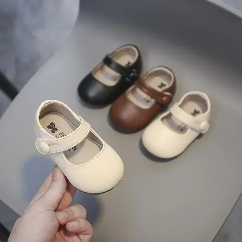 Spring Autumn Baby Girls Leather Shoes Comfortable Party Princess Shoes Non-slip Soft Sole Children Lightweight Casual Shoes
Spring Autumn Baby Girls Leather Shoes Comfortable Party Princess Shoes Non-slip Soft Sole Children Lightweight Casual Shoes