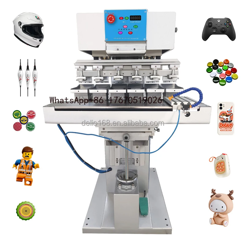 High Accuracy Automatic Pad Printing Machine Logo Decoration Knitting Clothing Textile Toys Factory Price New Condition Motor
High Accuracy Automatic Pad Printing Machine Logo Decoration Knitting Clothing Textile Toys Factory Price New Condition Motor