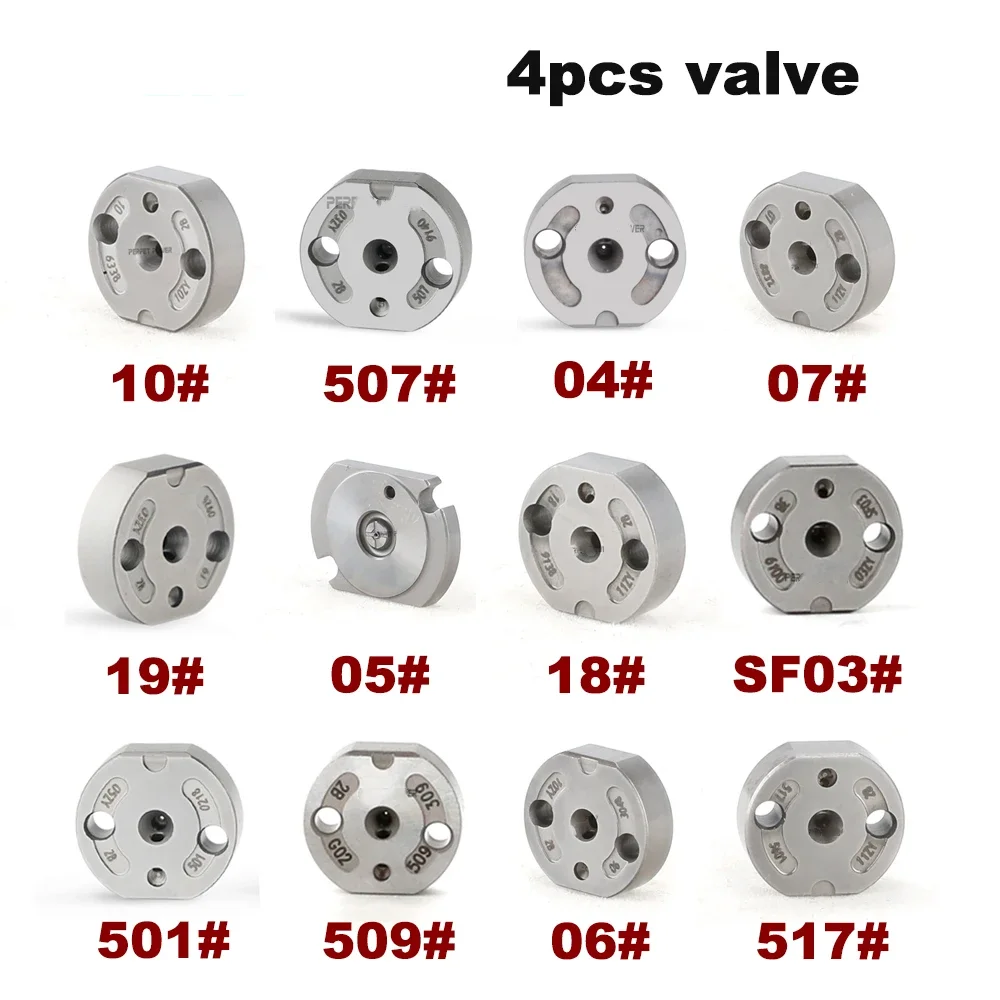 4pcs Orifice Valve 10# 07# 507# 32# 509# 04# 06# 19# 05# 29# SF03# 517# for Denso Common Rail Fuel Injector China Made New
4pcs Orifice Valve 10# 07# 507# 32# 509# 04# 06# 19# 05# 29# SF03# 517# for Denso Common Rail Fuel Injector China Made New