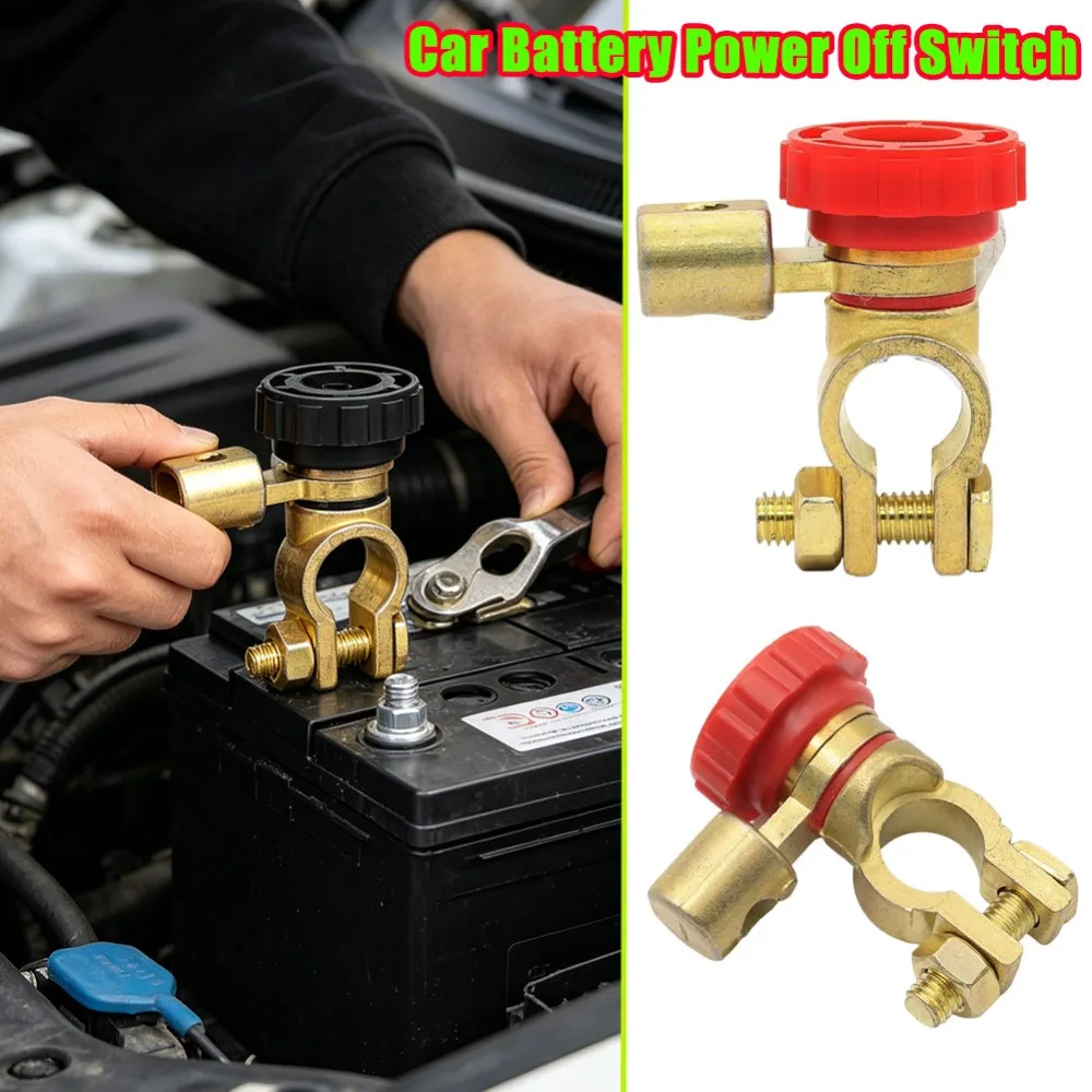 Vehicle Battery Isolator Switch Power Cut Off Master Breaker Leakage Protection Quick Disconnect Car Battery Terminal Connector
Vehicle Battery Isolator Switch Power Cut Off Master Breaker Leakage Protection Quick Disconnect Car Battery Terminal Connector
