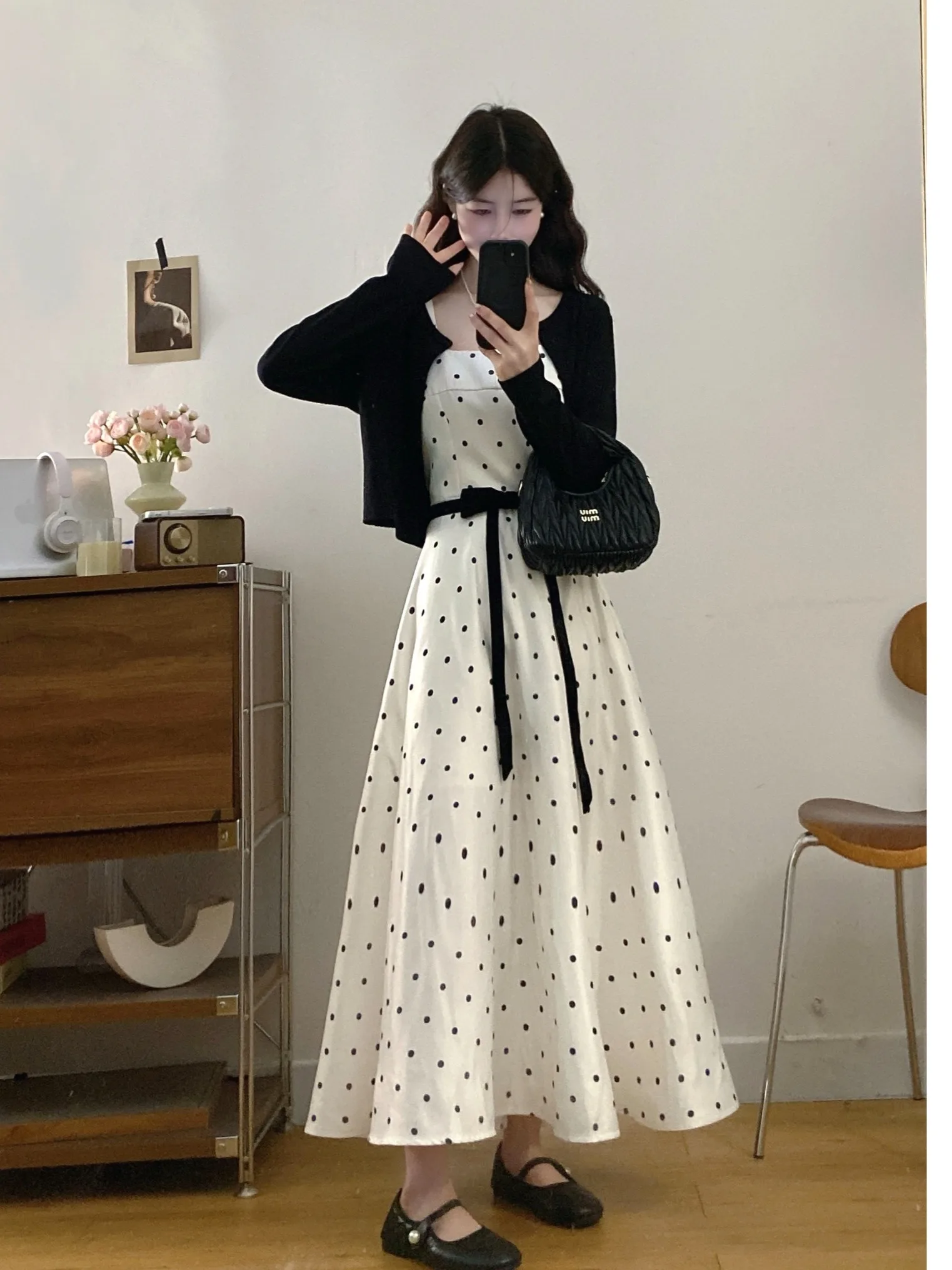 plus Size Women's Summer Polka Dot Halter Dress with Bow Tie Waist Cinching Long Skirt Korean Style Commute Bright Thread
plus Size Women's Summer Polka Dot Halter Dress with Bow Tie Waist Cinching Long Skirt Korean Style Commute Bright Thread