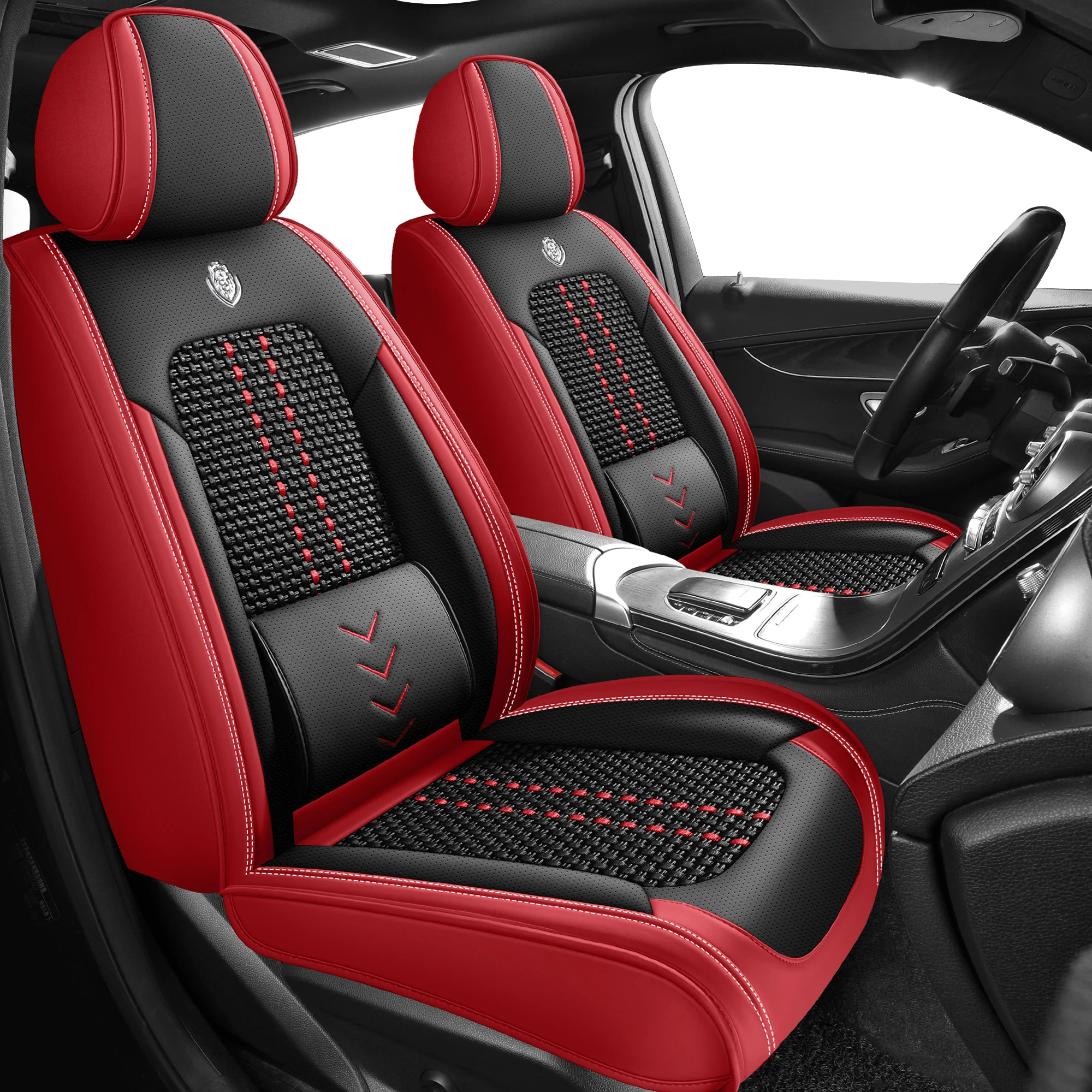 Wertige high - quality leather car seat covers, suitable for Toyota Corolla, Camry, Accord, a set for the whole car with 5 seats
Wertige high - quality leather car seat covers, suitable for Toyota Corolla, Camry, Accord, a set for the whole car with 5 seats