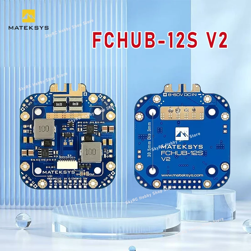 Matek System XCLASS PDB FCHUB-12S V2 Плата 5 В и 12 В с датчиком тока 3-12S Lipo для RC Дрон FPV Квадрокоптер Мультикоптер
Matek System XCLASS PDB FCHUB-12S V2 Плата 5 В и 12 В с датчиком тока 3-12S Lipo для RC Дрон FPV Квадрокоптер Мультикоптер