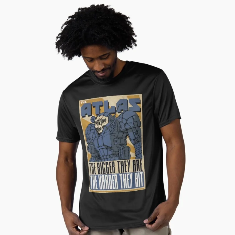 The Atlas #2 Mechwarrior MWO Mech Combat RPG Gift t shirt for gamer Battletech Graphic clothes Short sleeve All size tops
The Atlas #2 Mechwarrior MWO Mech Combat RPG Gift t shirt for gamer Battletech Graphic clothes Short sleeve All size tops