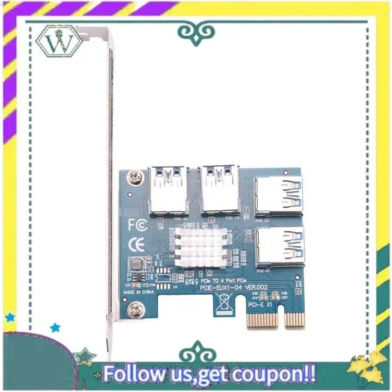 НОВЫЙ умножитель карт PCI Express PCIE 1–4 USB-GPU X1 X16 PCI-E Riser Видеокарта для майнинга биткойнов Компьютерные детали
НОВЫЙ умножитель карт PCI Express PCIE 1–4 USB-GPU X1 X16 PCI-E Riser Видеокарта для майнинга биткойнов Компьютерные детали
