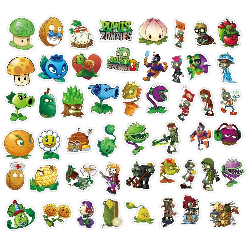 Наклейки Plants Vs. Zombies DIY для ноутбуков, бутылок для воды, багажа, телефонов, скейтбордов, блокнотов, виниловые водонепроницаемые стикеры, набор наклеек
Наклейки Plants Vs. Zombies DIY для ноутбуков, бутылок для воды, багажа, телефонов, скейтбордов, блокнотов, виниловые водонепроницаемые стикеры, набор наклеек