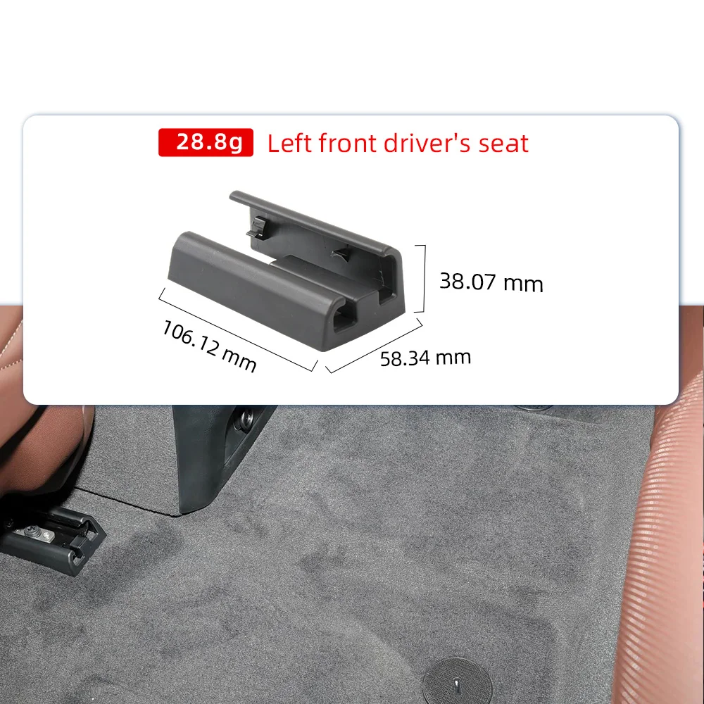 Upgraded LHD RHD Interior Car Front Left Right Seat Sliding Track Rail Trim Cover For BMW X5 X6 X7 G05 G06 G07 G18 2019-2025
Upgraded LHD RHD Interior Car Front Left Right Seat Sliding Track Rail Trim Cover For BMW X5 X6 X7 G05 G06 G07 G18 2019-2025