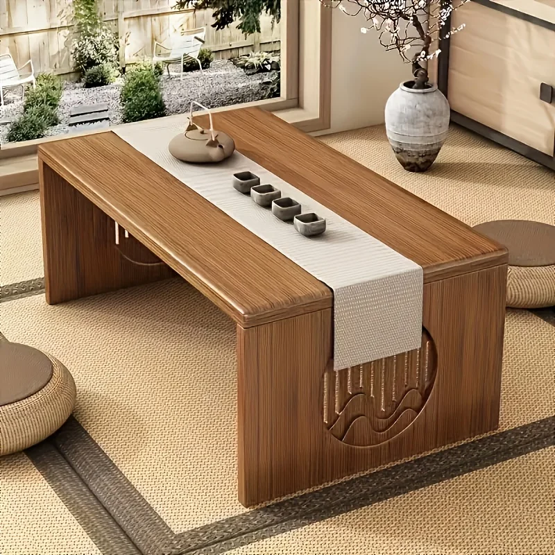 Versatile Bamboo Folding Table - Japanese Style, Perfect for Bedroom & Study, Durable Low-Rise Design with Smooth Finish
Versatile Bamboo Folding Table - Japanese Style, Perfect for Bedroom & Study, Durable Low-Rise Design with Smooth Finish