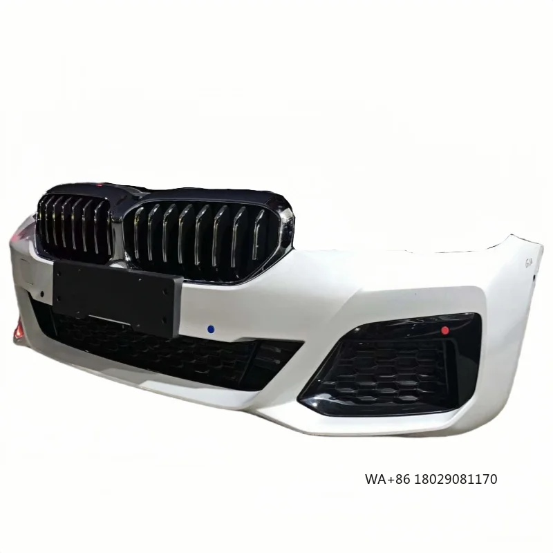 High Quality New for 5 Series G30 Front Bumper Full Front Face Assembly Grille Radiator for G38Lci Includes Fog Light Cut-Ou
High Quality New for 5 Series G30 Front Bumper Full Front Face Assembly Grille Radiator for G38Lci Includes Fog Light Cut-Ou