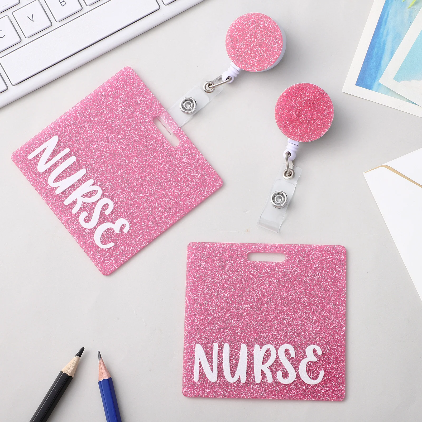 2pcs Buddy Nurse Id Card Holder Acrylic Name Badge Protector Lightweight Portable Nursing Accessories
2pcs Buddy Nurse Id Card Holder Acrylic Name Badge Protector Lightweight Portable Nursing Accessories