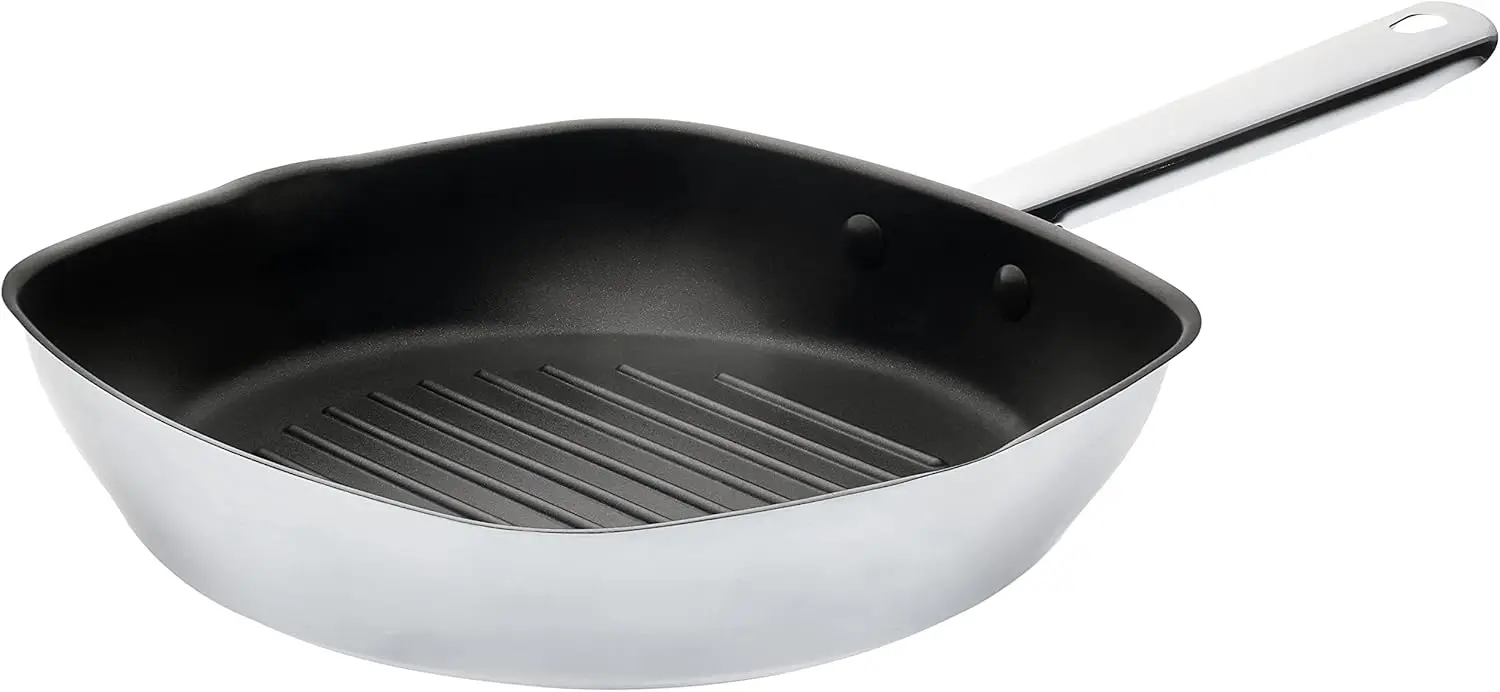 9-1/2-Inch Non-Stick Grill Pan with Excalibur Coating
9-1/2-Inch Non-Stick Grill Pan with Excalibur Coating