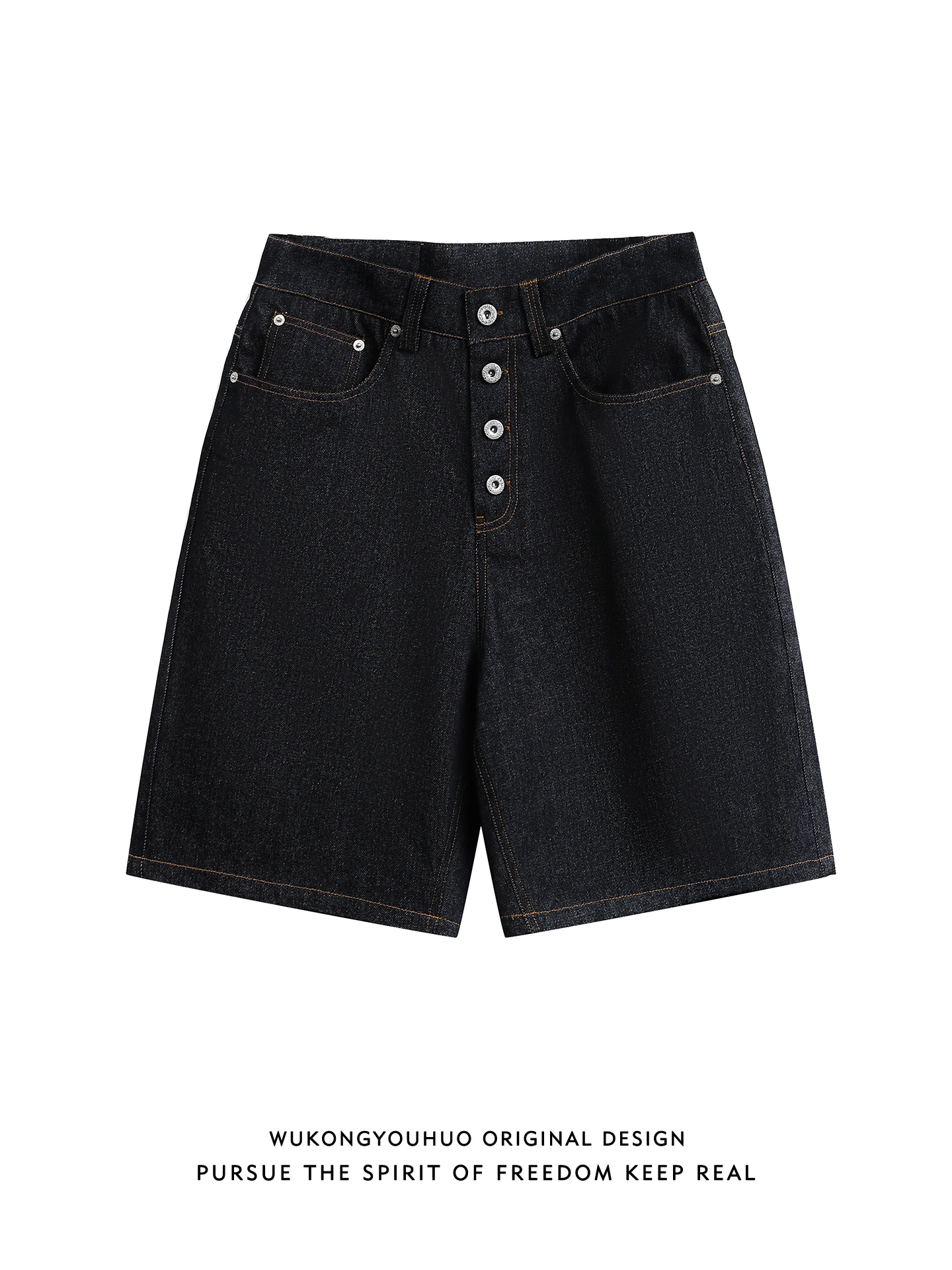 Trendy American Retro Denim Straight Leg Men's Jeans Five-Point Pants Summer Loose All-Match Wide Leg Medium Pants
Trendy American Retro Denim Straight Leg Men's Jeans Five-Point Pants Summer Loose All-Match Wide Leg Medium Pants