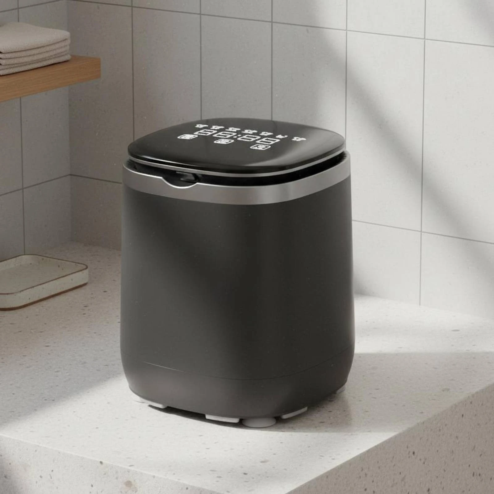 Mini Underwear Washing Machine Sterilization Automatic Wash and Dry Machine Sock Washer High Temperature Clean for Dormitory
Mini Underwear Washing Machine Sterilization Automatic Wash and Dry Machine Sock Washer High Temperature Clean for Dormitory