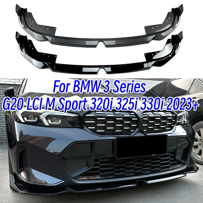 G20 LCI M Sport M Performance Style Front Bumper Lip For BMW 3 Series 320i 325i 330i 2023+ Splitter Diffuser Guard Body Kits
G20 LCI M Sport M Performance Style Front Bumper Lip For BMW 3 Series 320i 325i 330i 2023+ Splitter Diffuser Guard Body Kits
