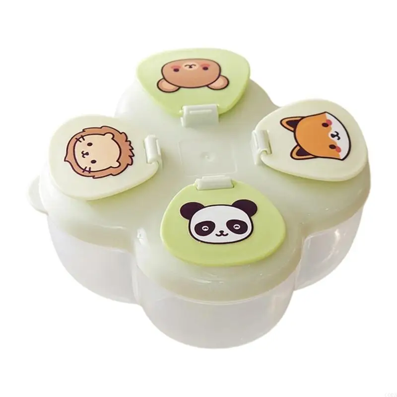 CORB Portable 4 Compartment Baby Formula Dispenser Rotating Lid Travel Storage Box
CORB Portable 4 Compartment Baby Formula Dispenser Rotating Lid Travel Storage Box