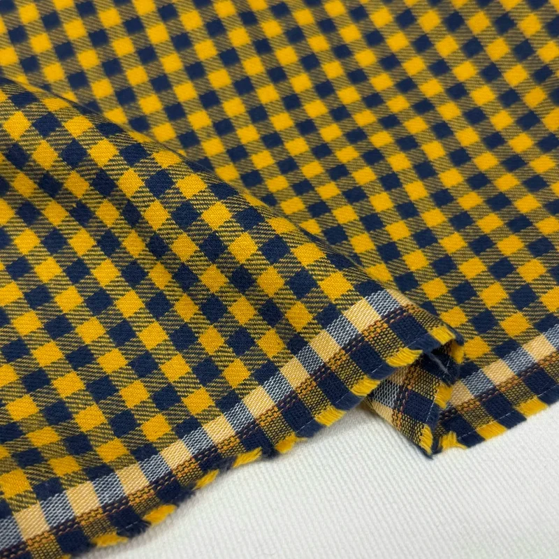 100%Cotton Orange Small Check Fabric Soft Brushed Lightweight Breathable Shirt Dress Loungewear Spring Clothing DIY Material
100%Cotton Orange Small Check Fabric Soft Brushed Lightweight Breathable Shirt Dress Loungewear Spring Clothing DIY Material