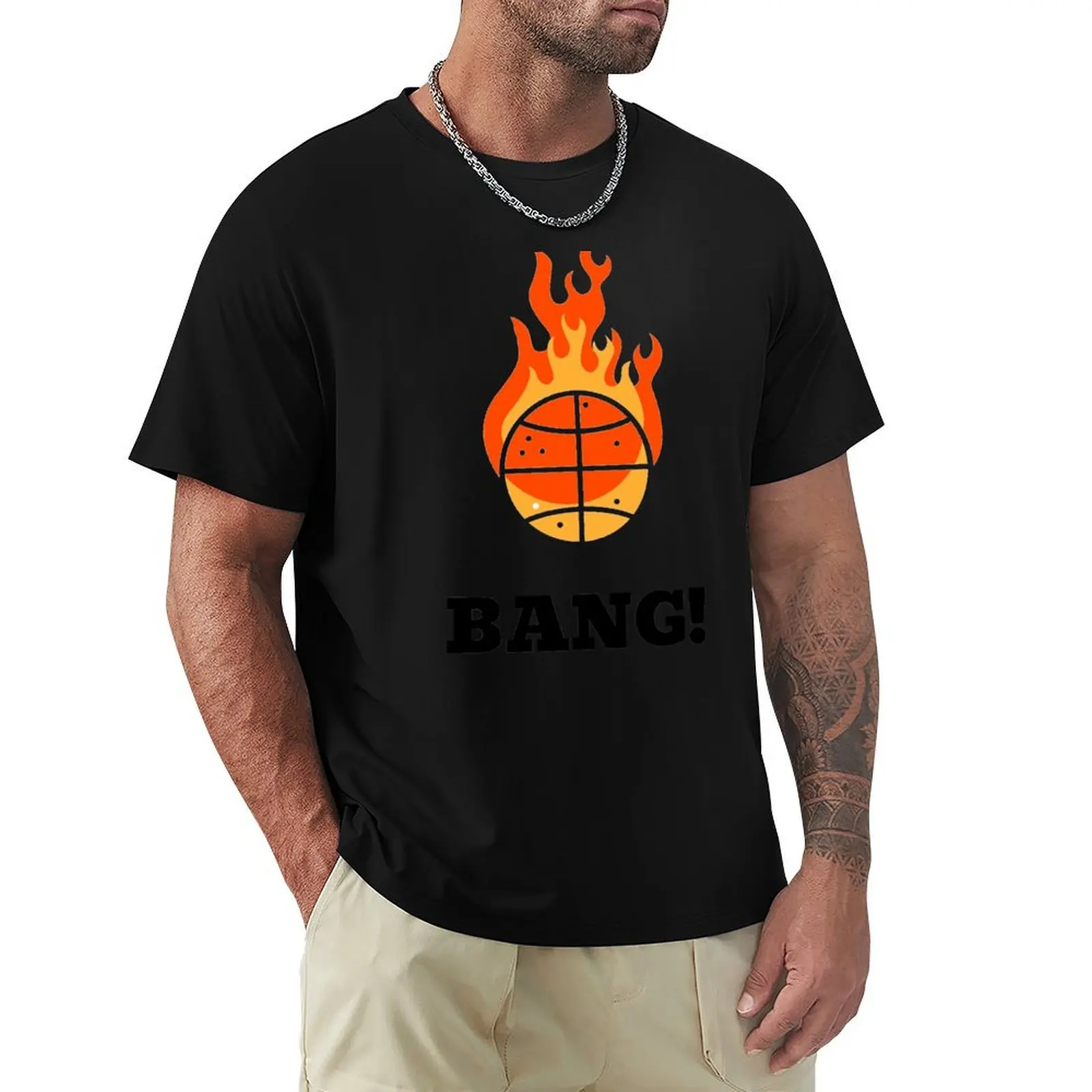 Bang! Mike Breen when basketball history happens! T-Shirt Basic Solid Color Short Sleeve T-Shirt
Bang! Mike Breen when basketball history happens! T-Shirt Basic Solid Color Short Sleeve T-Shirt