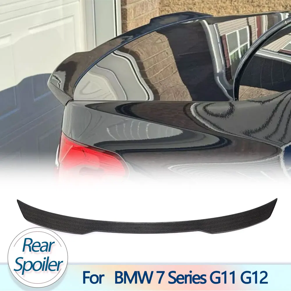 Car Rear Trunk Spoiler Wings For BMW 7 Series G11 G12 740i 750i 2016-2022 Carbon Fiber Rear Boot Lid Wing Lip Spoiler
Car Rear Trunk Spoiler Wings For BMW 7 Series G11 G12 740i 750i 2016-2022 Carbon Fiber Rear Boot Lid Wing Lip Spoiler