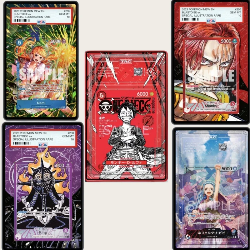 One Piece Monkey D. Luffy Nami Shanks King for Collection Card Psa Display Rack Extended Art Display Case Excluding Anime Card
One Piece Monkey D. Luffy Nami Shanks King for Collection Card Psa Display Rack Extended Art Display Case Excluding Anime Card