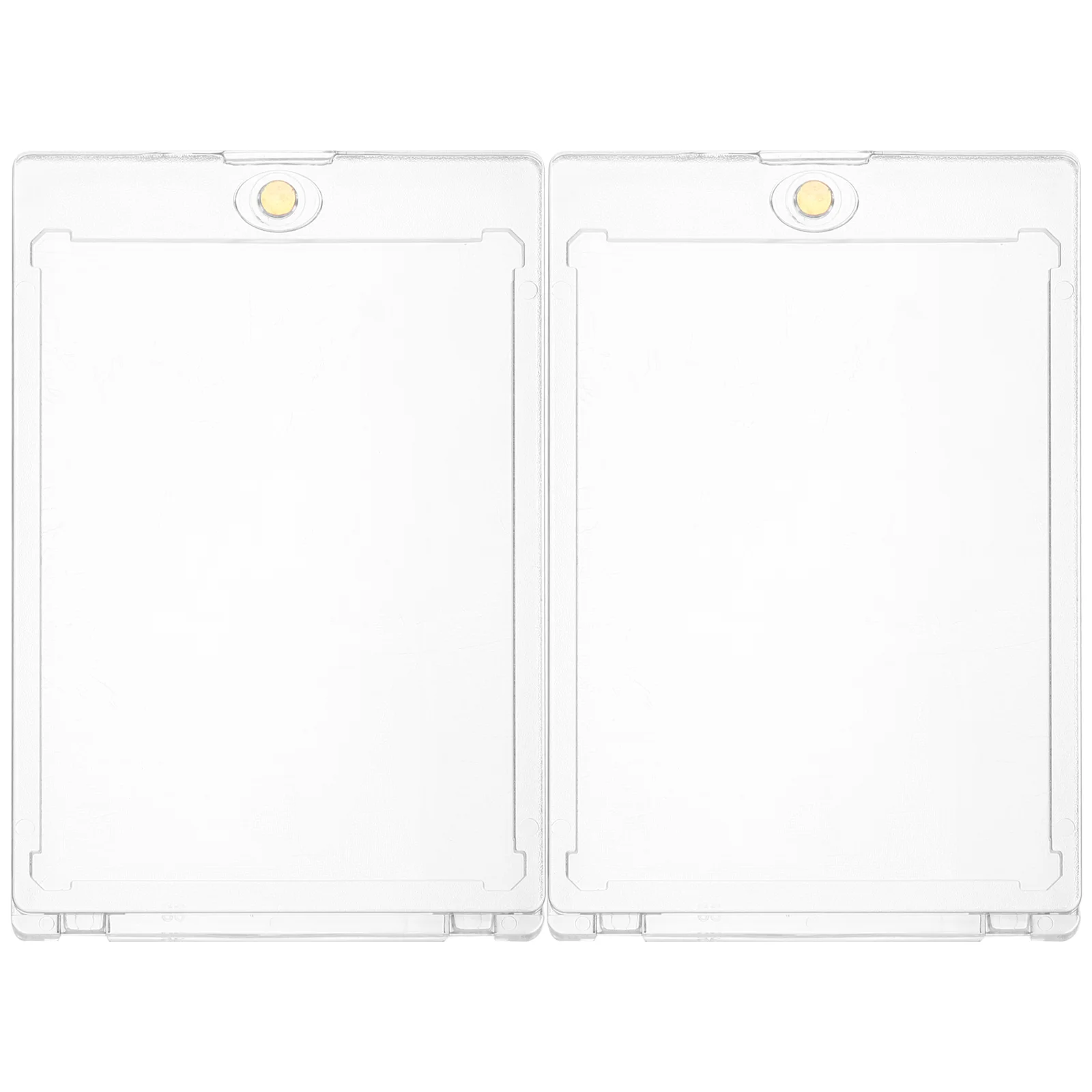 2 Pcs Magnetic Card Holder Clear Sleeves Case Acrylic Hard for Trading Cards Bracket Sports
2 Pcs Magnetic Card Holder Clear Sleeves Case Acrylic Hard for Trading Cards Bracket Sports