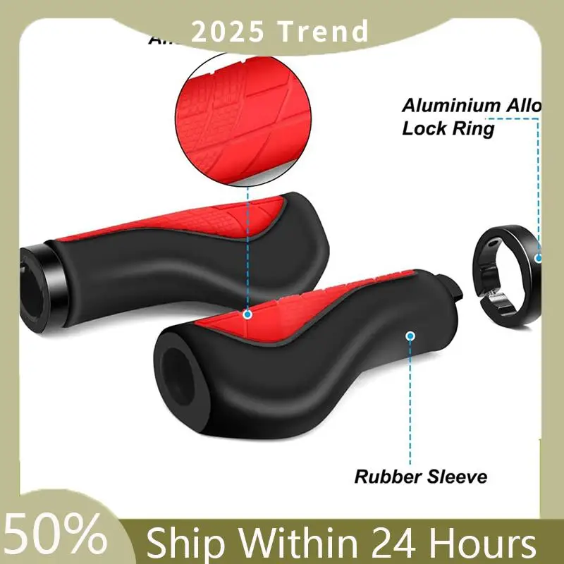 A35F New Bicycle Grips Ergonomic Grips Non-Slip Rubber Handlebar Grips,Bicycle Handlebar Grips For 22.2Mm E-Bike
A35F New Bicycle Grips Ergonomic Grips Non-Slip Rubber Handlebar Grips,Bicycle Handlebar Grips For 22.2Mm E-Bike