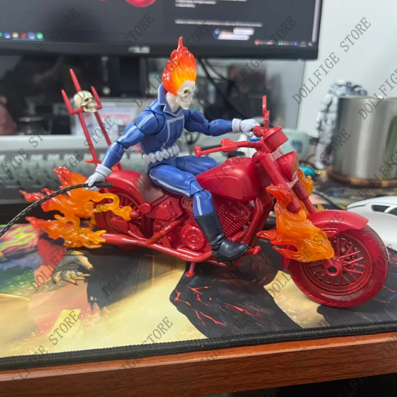 Оригинальный набор подвижных фигурок Marvel Legends X-Men Ghost Rider 6 дюймов с мотоциклом для взрослых коллекционеров Marvel
Оригинальный набор подвижных фигурок Marvel Legends X-Men Ghost Rider 6 дюймов с мотоциклом для взрослых коллекционеров Marvel