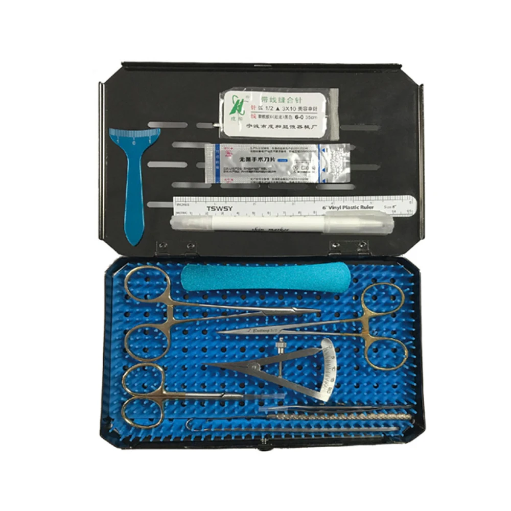 Double Eyelid Instrument Set 13 Pcs Plastic Surgery Embedding Thread Tool Medical Student Tools Kit Package
Double Eyelid Instrument Set 13 Pcs Plastic Surgery Embedding Thread Tool Medical Student Tools Kit Package