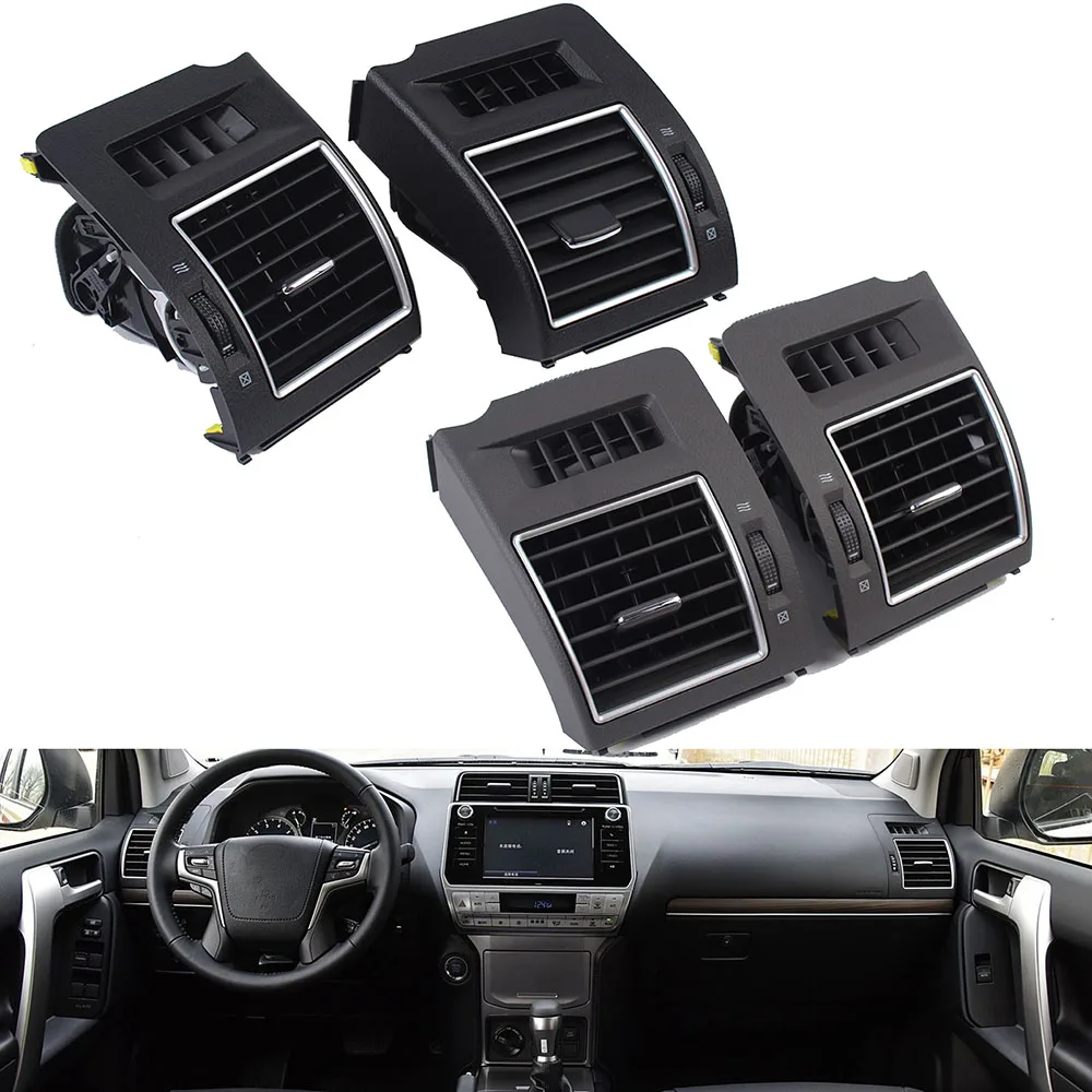 Dashboard A/C Outlet Air Vent Panel Cover Left & Right Side for Toyota Land Cruiser Prado LC150 2010-2018 Deflector Outlet Vent
Dashboard A/C Outlet Air Vent Panel Cover Left & Right Side for Toyota Land Cruiser Prado LC150 2010-2018 Deflector Outlet Vent