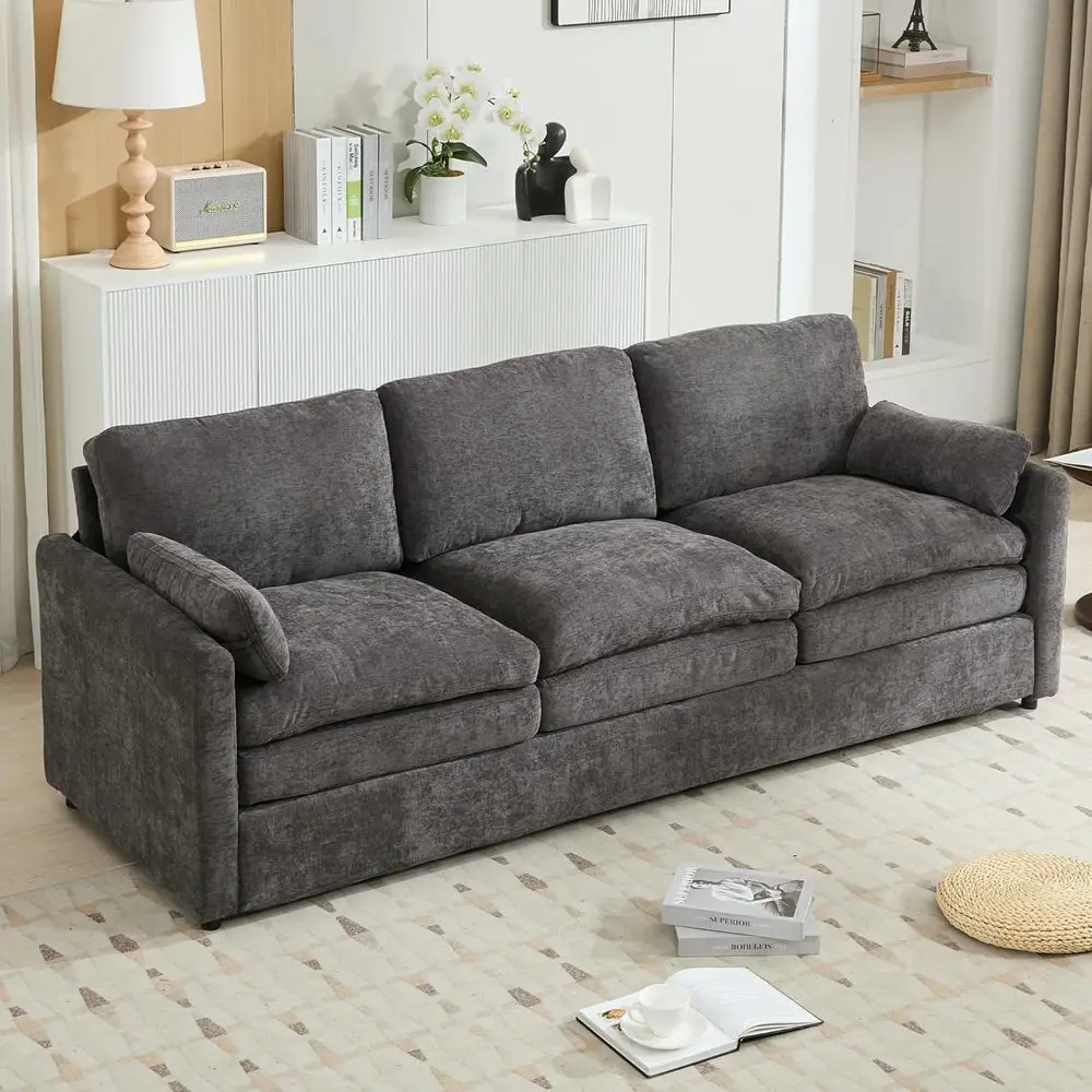 Oversized Plush 3-Seater Cloud Sofa with Double Cushions for Comfortable Living Room
Oversized Plush 3-Seater Cloud Sofa with Double Cushions for Comfortable Living Room
