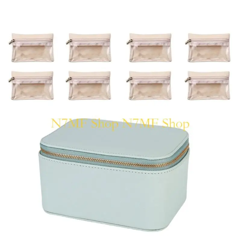 N7MF Travels Friendly Jewelry Box Dewelly Travels Travels с 8 отдельными мешками прочная ПУ для ожерелий и колец
N7MF Travels Friendly Jewelry Box Dewelly Travels Travels с 8 отдельными мешками прочная ПУ для ожерелий и колец