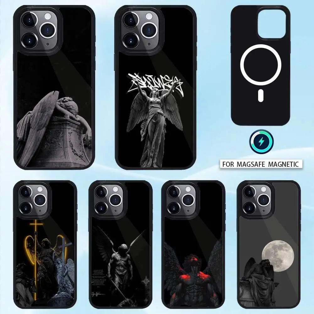 A-Angel S-Sculpture Phone Case For iPhone 17,16,15,14,13,12,Pro,Max For Magsafe Magnetic Wireless Charging
A-Angel S-Sculpture Phone Case For iPhone 17,16,15,14,13,12,Pro,Max For Magsafe Magnetic Wireless Charging