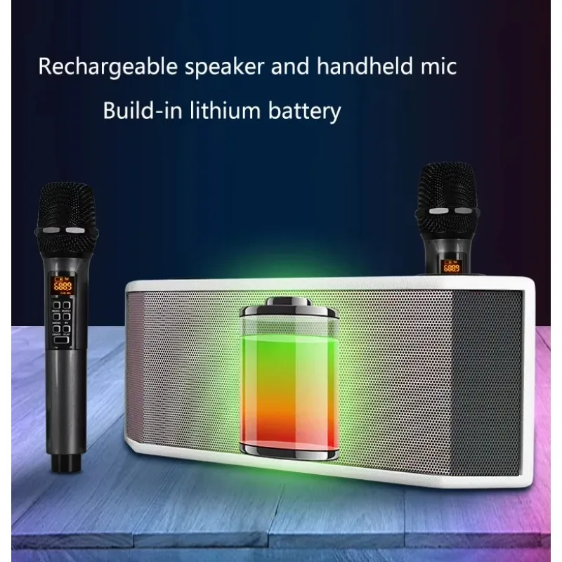 G6 Karaoke Active DSP Portable BT Wireless Loud Speaker With Microphone MIC Speaker
G6 Karaoke Active DSP Portable BT Wireless Loud Speaker With Microphone MIC Speaker