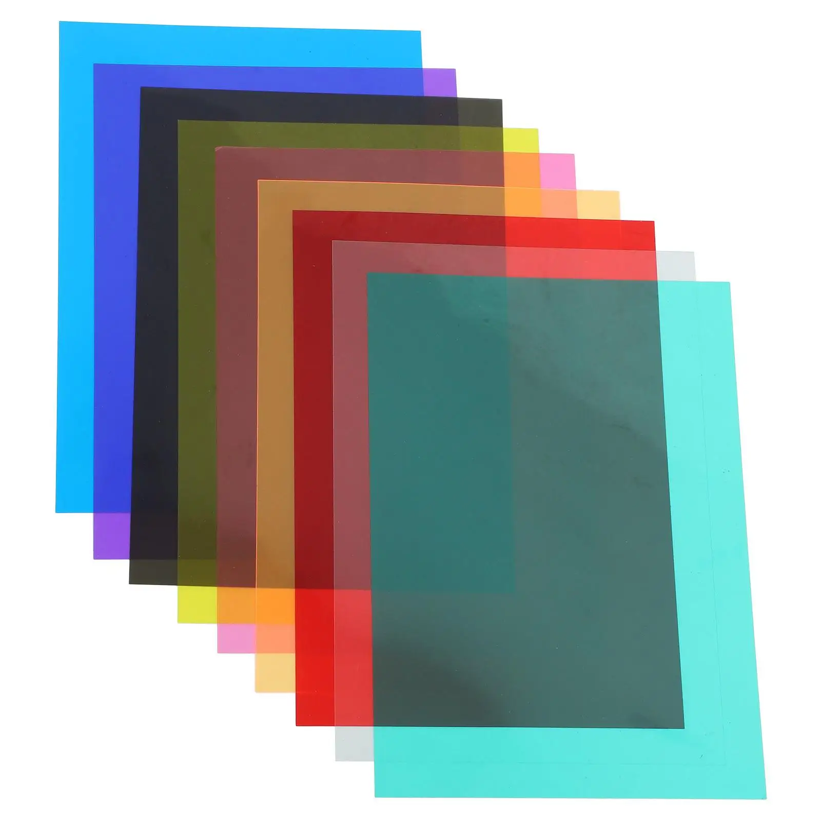 9pcs Colorful Gels Light Filters Color Film For Lighting High Filter Sheet Transmission for Photography Video Stage Lighting
9pcs Colorful Gels Light Filters Color Film For Lighting High Filter Sheet Transmission for Photography Video Stage Lighting