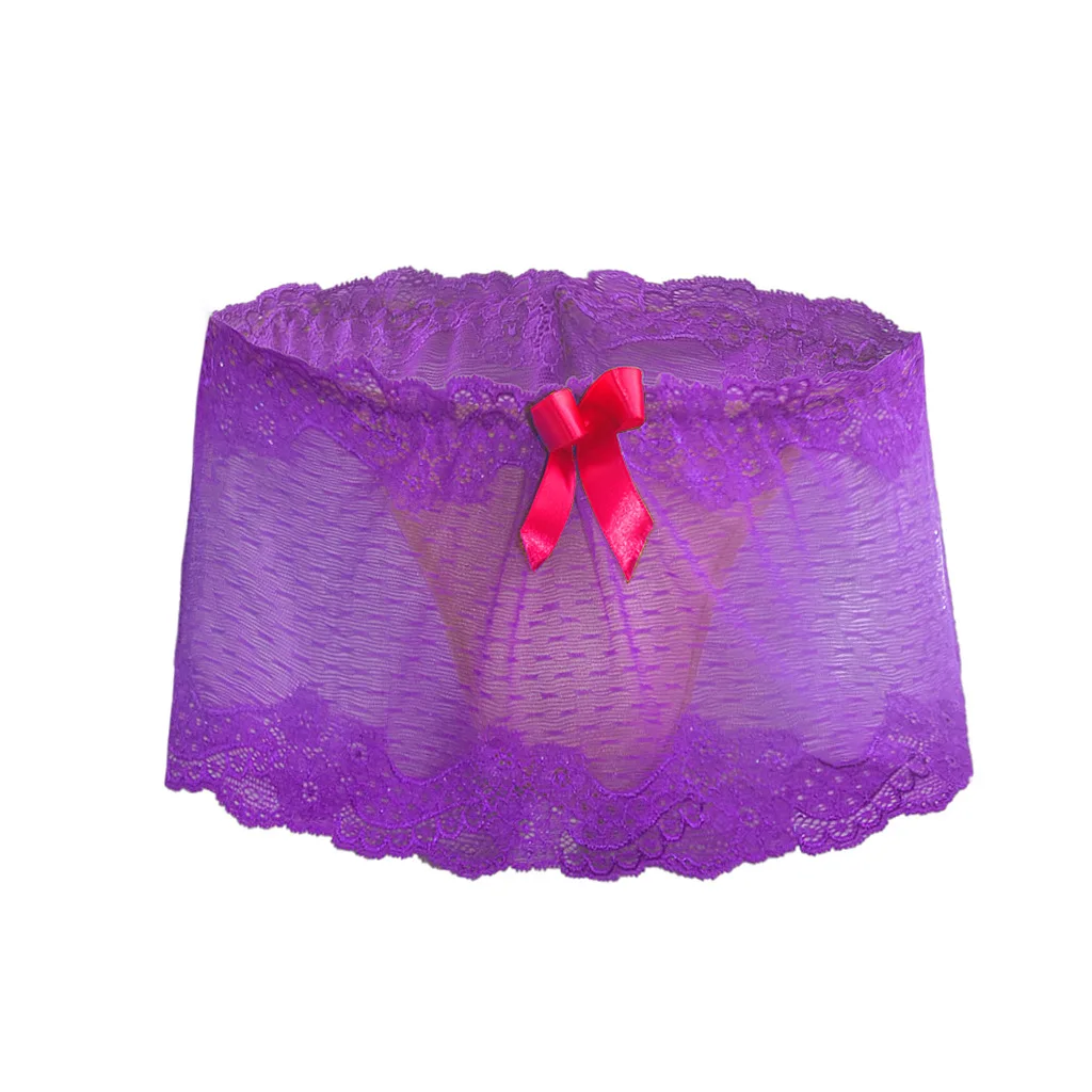 Men's Lace Mesh Skirt-Style Panty, Sheer See-Through Sexy Underwear
Men's Lace Mesh Skirt-Style Panty, Sheer See-Through Sexy Underwear