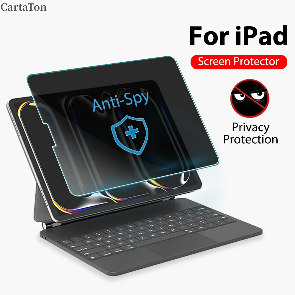 Privacy Glass For iPad Pro 13 11 12.9 M4 M2 2024 10th Generation Screen Protector Air 5 4 7th 8th 9th 10.2 Mini 6 Anti Spy Film
Privacy Glass For iPad Pro 13 11 12.9 M4 M2 2024 10th Generation Screen Protector Air 5 4 7th 8th 9th 10.2 Mini 6 Anti Spy Film