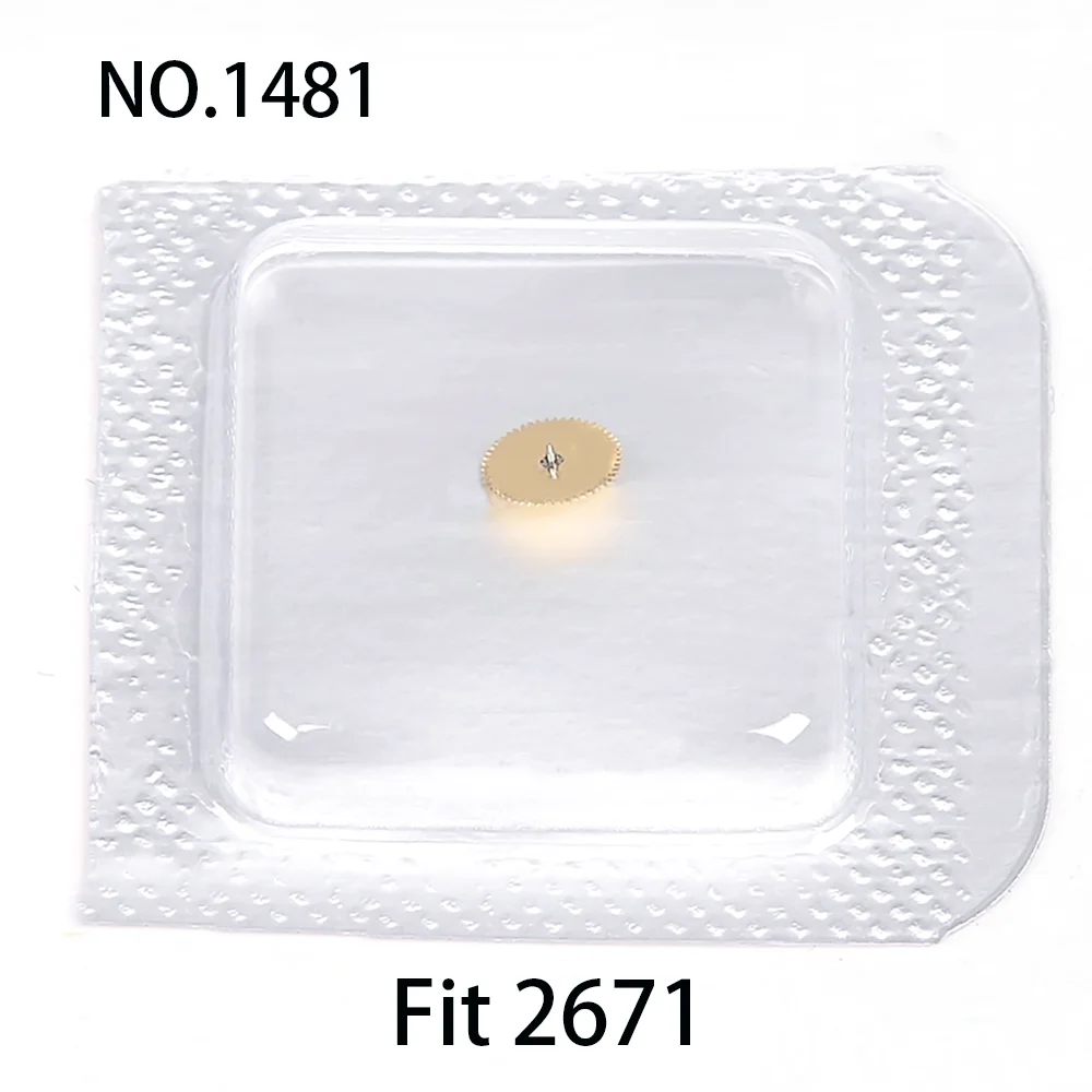 Watch Accessories Suitable for ETA 2671 Movement Automatic second wheel Watch Repair Parts Automatic Two Wheel NO.1481
Watch Accessories Suitable for ETA 2671 Movement Automatic second wheel Watch Repair Parts Automatic Two Wheel NO.1481
