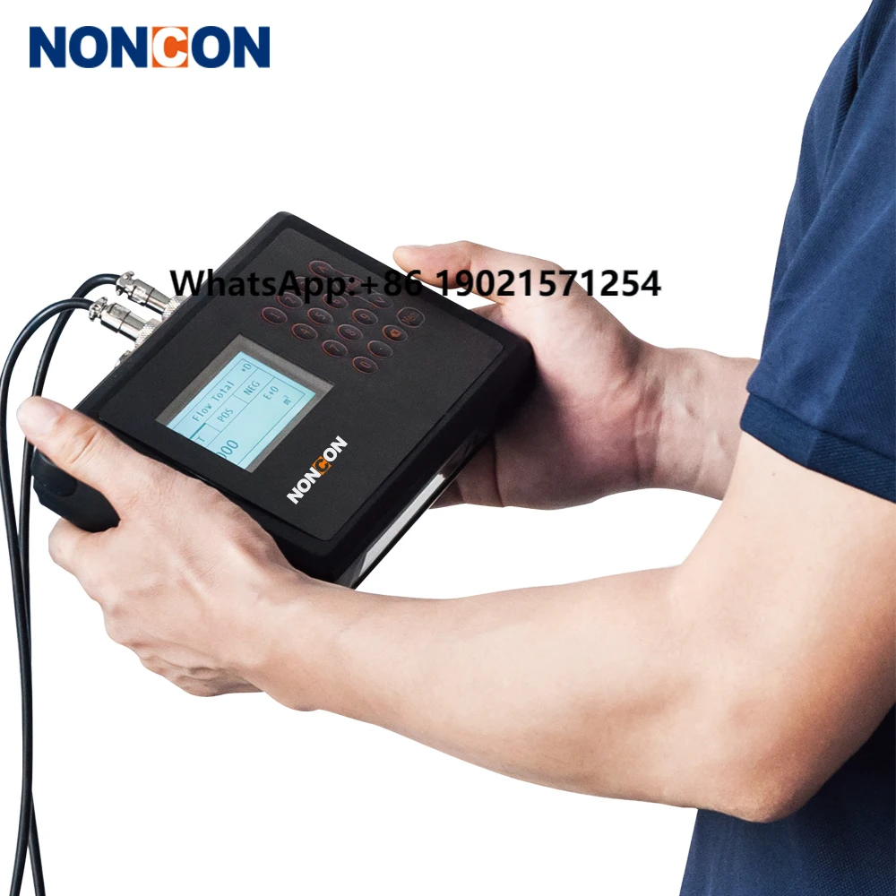 Clamp-on Handheld Portable Ultrasonic Flow Meter River Seawater Tap Water Ultrasonic Flowmeter Sensor Heat Energy Meter
Clamp-on Handheld Portable Ultrasonic Flow Meter River Seawater Tap Water Ultrasonic Flowmeter Sensor Heat Energy Meter