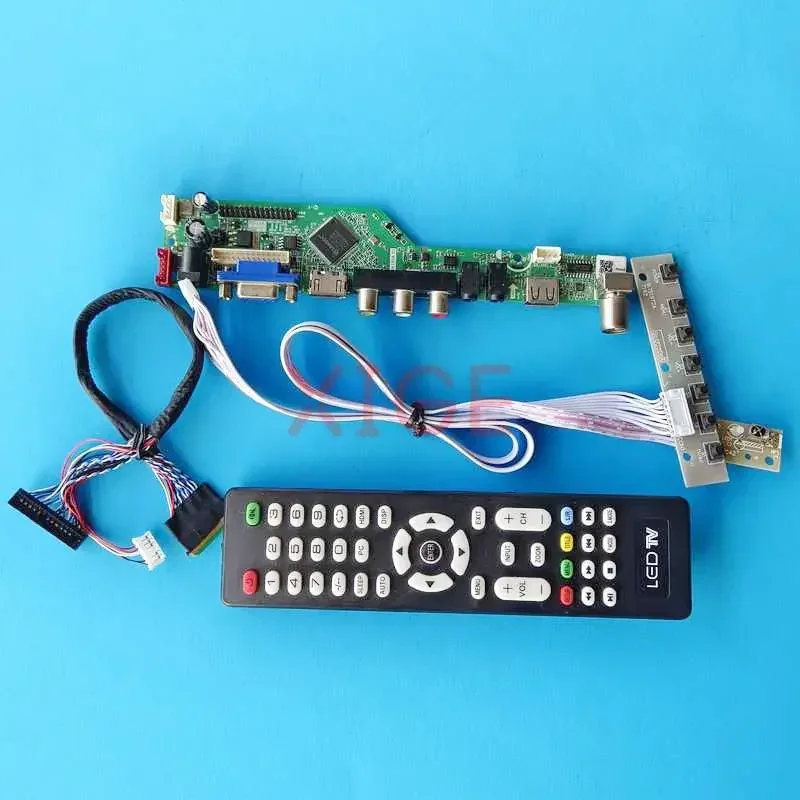Комплект «сделай сам» для CLAA133WA01A CLAA133WB01A HDMI + VGA + AV + USB 1366x768 13,3 "Аналоговое ТВ 40-Pin LVDS плата контроллера экрана ноутбука
Комплект «сделай сам» для CLAA133WA01A CLAA133WB01A HDMI + VGA + AV + USB 1366x768 13,3 "Аналоговое ТВ 40-Pin LVDS плата контроллера экрана ноутбука