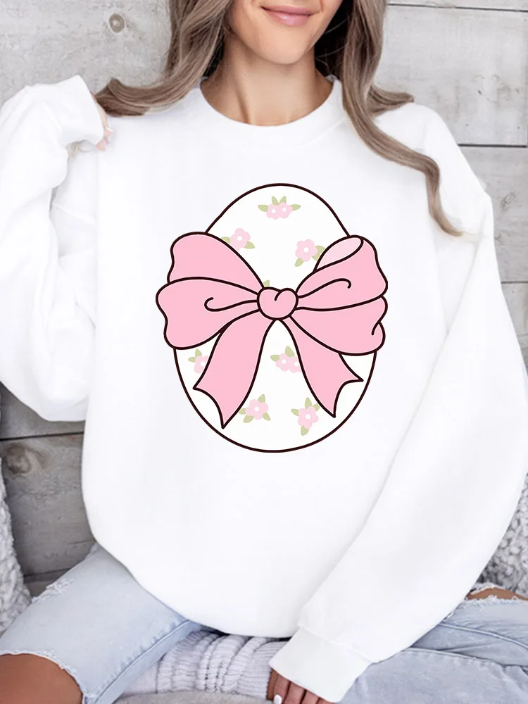 Женская толстовка Egg with Bow с круглым вырезом, повседневная, с длинными рукавами, свободного кроя, для ежедневной носки
Женская толстовка Egg with Bow с круглым вырезом, повседневная, с длинными рукавами, свободного кроя, для ежедневной носки