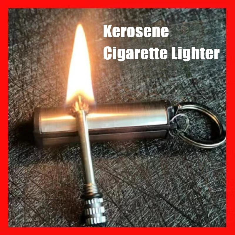Metal Match Lighter for Smokes Keychain Windproof & Waterproof Cigar Igniters Coal Oil Cigarettes Lighters & Smoking Accessories
Metal Match Lighter for Smokes Keychain Windproof & Waterproof Cigar Igniters Coal Oil Cigarettes Lighters & Smoking Accessories