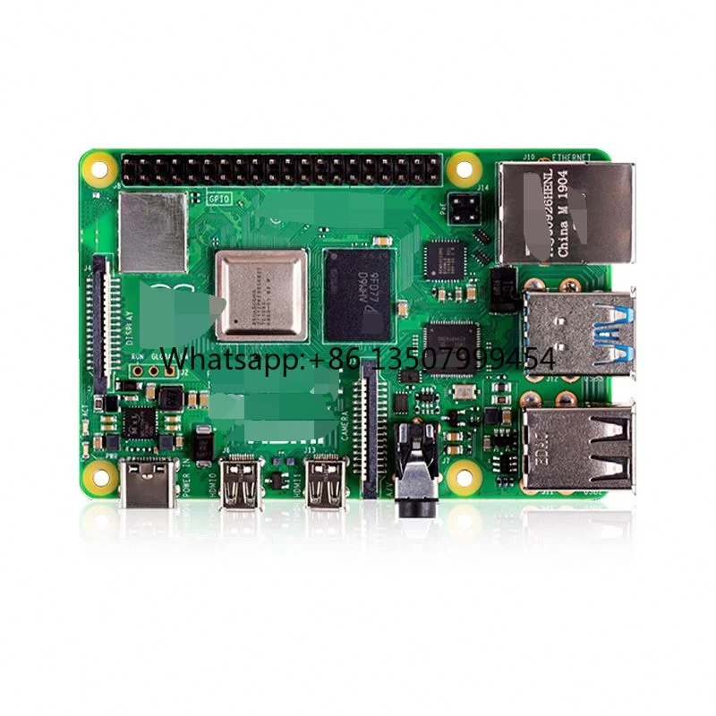 2019 New Product For Raspberry Pi 4 Model B Original 4GB DDR4 1.5Ghz BCM2711B0 Wireless With WiFi
2019 New Product For Raspberry Pi 4 Model B Original 4GB DDR4 1.5Ghz BCM2711B0 Wireless With WiFi