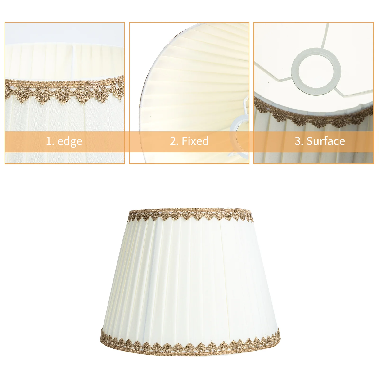 Lace Lampshade Fabric Cover for Tabletop Desk Lamps Reliable Protective Sturdy Structure Warm Beautiful Fashionable Design
Lace Lampshade Fabric Cover for Tabletop Desk Lamps Reliable Protective Sturdy Structure Warm Beautiful Fashionable Design