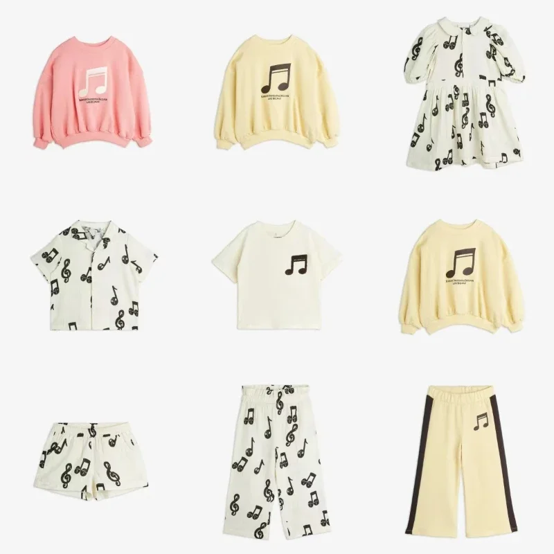 OUYANG&IVAN Kids Set Ins Style 2025 Spring/Summer MR Note Series Boys Sweatshirt Shirt Shorts Girls Dress Kid T-shirt
OUYANG&IVAN Kids Set Ins Style 2025 Spring/Summer MR Note Series Boys Sweatshirt Shirt Shorts Girls Dress Kid T-shirt